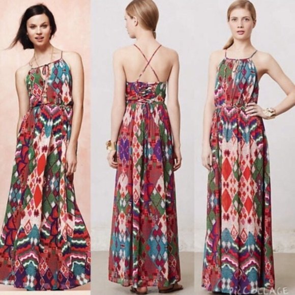 Maeve Dresses & Skirts - Maeve / Anthropologie Ikat Tarana Maxi Dress